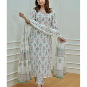 KLOSIA Women's Viscose Kurta Set with Dapatta